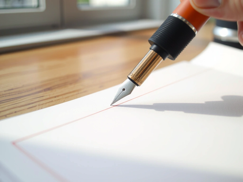 Stift und Notizbuch für klare Vereinbarungen